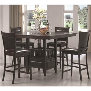 Simmons madison espresso hotsell dining pub table